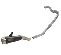 Terminale Scarico Arrow Pro-Race Steel Nero+Collettore KAWASAKI NINJA 400 2023