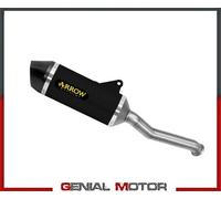 Terminale Scarico Arrow Race-tech Alluminio Nero CF MOTO 800 MT Sport 2022