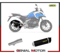 Terminale Scarico Arrow Race-tech Alluminio Nero Honda Nc 750 X 2021