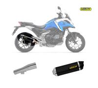 Terminale Scarico Arrow Race-tech Alluminio Nero Honda Nc 750 X 2021 > 2023