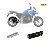 Terminale Scarico Arrow Race-tech Alluminio Nero Honda Nc 750 X 2021 > 2024
