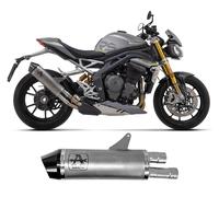 Terminale scarico Arrow Race-Tech Titanio Triumph Speed Triple 1200 RS 2021 2024