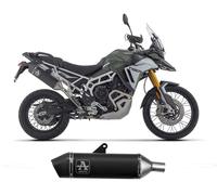 Terminale Scarico Arrow Racing Veloce Allum Nero TRIUMPH TIGER 900 GT / PRO 2024