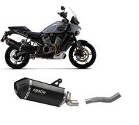 Terminale scarico Arrow Sonora Dark+Racc Harley Davidson PanAmeri 1250 2020 2023
