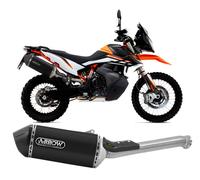 Terminale Scarico Arrow Sonora Titanio Nero KTM 890 Adventure R 2021 > 2024