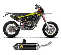 Terminale Scarico Arrow Thunder Alluminio Nero Fantic XEF 125 2023
