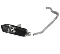 Terminale Scarico Arrow Thunder Carbon Fibra Carb+Coll YAMAHA YZF R3 2021 2024