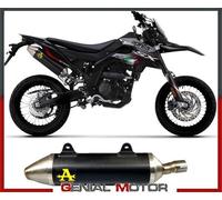 Terminale Scarico Arrow Thunder Steel End Allum Nero APRILIA RX-SX 125 2021 2023