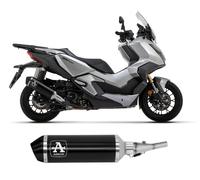 Terminale Scarico Arrow Urban Alluminio Nero HONDA ADV 350 2022 > 2023