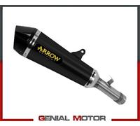 Terminale Scarico Arrow X-kone Nichrom Nero SUZUKI GSX-S 1000 2021 > 2022