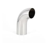 Terminale Scarico Auto 1Pc auto 51mm 63mm parti automobile tubo di scarico marmitta diventa gomito tubo angolo sanitario 90 gradi Terminale Di Scarico(51mm(80mmx120mm))