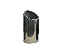 Terminale Scarico Auto 76mm Coperchio punta marmitta scarico auto Adatto for Q5 A5 for VW Tiguan for Volkswagen Passat B7 for CC 1.8T 2.0T for Audi A3 8V 8P A4 B8 A1 Accessori(1pcs Silver)