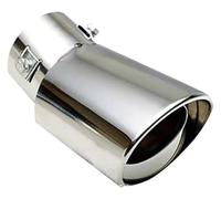 Terminale Scarico Auto Per Alfetta Alfa Berlina Brera Per Mito Per Giulia Milano Romeo Terminale Di Scarico Per Auto Tondo In Acciaio Inossidabile Dritto(Bend)