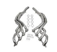 terminale scarico auto Per Chevrolet Per Chevy Per Camaro SS LS3, Motore V8 Da 6,2 2010-2015 Collettori Scarico A Tubo Lungo Modelli Veicoli Applicabili Scarico Coda Tubo