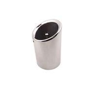 Terminale Scarico Auto Per Golf 1.4T Per 6 Per 7 Per TIGUAN Per Passat X1 Per Lavida Per Beetle Silenziatore Scarico Punta Estremità Tubo Coda Gola Auto(Silver 1PC)