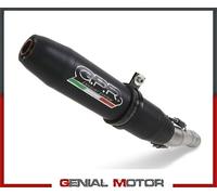 Gpr Exhaust Systems Deeptone Nero Royal Enfield Classic 350 E5 21-23 Homologated Muffler Argento Homologated