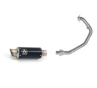 Terminale scarico+Coll 71936GPI+71764MI KTM DUKE125 Nichrom DARK GP22021 2023