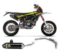 Terminale Scarico + Coll Arrow Thunder Allum Nero Fantic XEF 125 2023