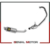 Terminale Scarico+Collettore 71936GP+71764MI KTM DUKE125 Titan GP2 SILENCERS2021