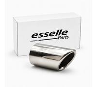 Terminale Scarico Cromato Inox per Volvo XC90 Plug&Play