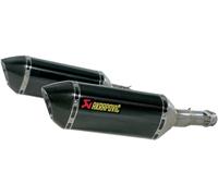 Akrapovic Slip-on Line Kawasaki Z1000 Sx/ninja 1000 S-k10so6-hzc Not Homologated Slip On Muffler Nero Homologated