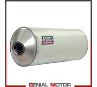 Terminale Scarico Giannelli Maxi Oval Allum Piaggio X9 500 Evolution 2004 > 2004