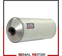 Terminale Scarico Giannelli Maxi Oval Alluminio Piaggio MP3 400 RST 2007 > 2010
