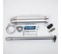 Terminale Scarico GIANNELLI per Moto Derbi 50 GPR R2 Racing 2004-2005 33647HF c Nuovo