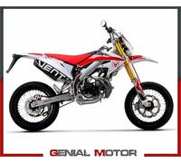 Terminale Scarico Giannelli Sonic Alluminio Nero VENT Derapage 50 2021 > 2022