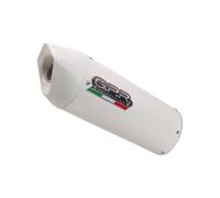 Gpr Exhaust Systems Pentacross Beta Rr 125 4t Motard Lc 21-22 Titanium Homologated Slip On Muffler Argento Homologated