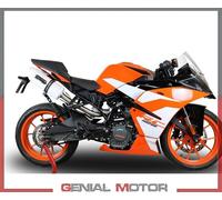 Terminale Scarico GPR ALBUS EVO4 Catalizzato per KTM RC 125 High Level 2017 2020