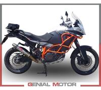 Terminale Scarico GPR DEEPTONE INOX Racing per KTM LC 8 ADVENTURE 1050 2015 2016