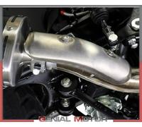 Gpr Exhaust Systems Deeptone Inox Slip On Royal Enfield Himalayan 410 17-20 Euro 4 Ø36 Mm Not Homologated Muffler Argento Not Homologated