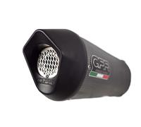 Gpr Exhaust Systems Furore Evo4 Poppy Ducati Monster 821 17-20 Ref:e4.d.133.cat.fupo Homologated Oval Muffler Nero Homologated