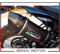 G.P.R. Terminale Scarico Furore Omologato Nero Derbi Terra 125 R/Adventure 2007-2011