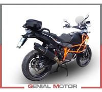 Terminale Scarico GPR FURORE NERO Racing per KTM LC 8 ADVENTURE 1190 2013 > 2016