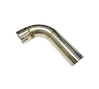 Terminale Scarico Il Silenziatore Con Rotazione A 90 Gradi È Collegato Agli Accessori Per Auto In Acciaio Inossidabile Del Tubo Di Scarico A Gomito Marmitta Scarico(48mm-51mm)