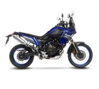 Leovince Lv One Evo Yamaha Xtz 690 19-22/xtz 690 Sp 21-22 Not Homologated Slip On Muffler Argento Not Homologated
