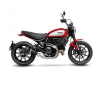 15250BU - Terminale Scarico LeoVince LV-10 BLACK DUCATI SCRAMBLER 800 (21-22)