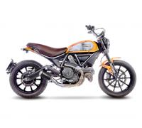 Leovince Silenziatore Slip-on Non Omologato Lv-10 Ducati 15206b Stainless Steel