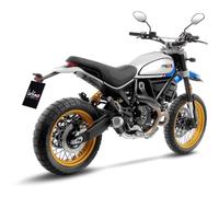 TERMINALE SCARICO LEOVINCE LV-10 black DUCATI SCRAMBLER 803 ABS 2022 (ALL)