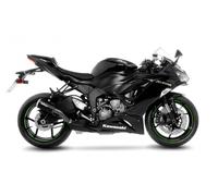 15233BU - Terminale Scarico LeoVince LV-10 BLACK KAWASAKI ZX-6R NINJA (09-16)