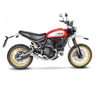 15202U Terminale Scarico LeoVince LV-10 DUCATI SCRAMBLER 800 DESERT SLED (17-20)