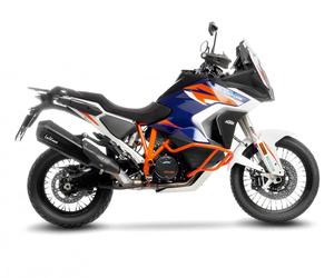 Terminale scarico Leovince LV-12 R BLACK E5 KTM 1290 SUPER ADV R/S 2021 2024