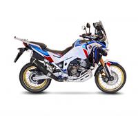 LeoVince Terminale scarico LV ONE EVO Black per Honda CRF 1100 L Africa Twin