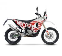 14449EU - Terminale Scarico LeoVince LV ONE EVO KOVE 450 RALLY LOW/HIGH (23-24)