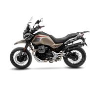 Terminale Scarico Leovince No Stradale Inox LV EVO BLACK MOTO GUZZI V85 TT 2024