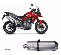 14352E Terminale Scarico LeoVince LV ONE EVO Inox TRIUMPH TIGER 850/900 (20-23)