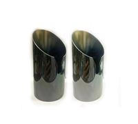 Terminale Scarico Marmitta Coda Per BMW Serie 3 E30 E36 E46 E90 E91 E92 E93 F30 F31 F34 G20 F35 Per M3 Terminale Scarico Posteriore In Carbonio Copertura Tubo Terminale(Seriesblack)