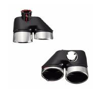 Terminale Scarico Marmitta Per Benz W220 S350 S320 S500 Terminale Scarico Un Paio Terminali Scarico Auto Acciaio Inox(Style A.)